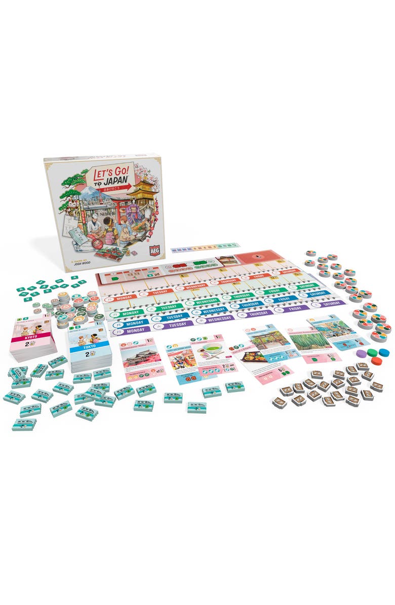 AEG Let's Go! To Japan Strategy Card Game, Alternate, color, 