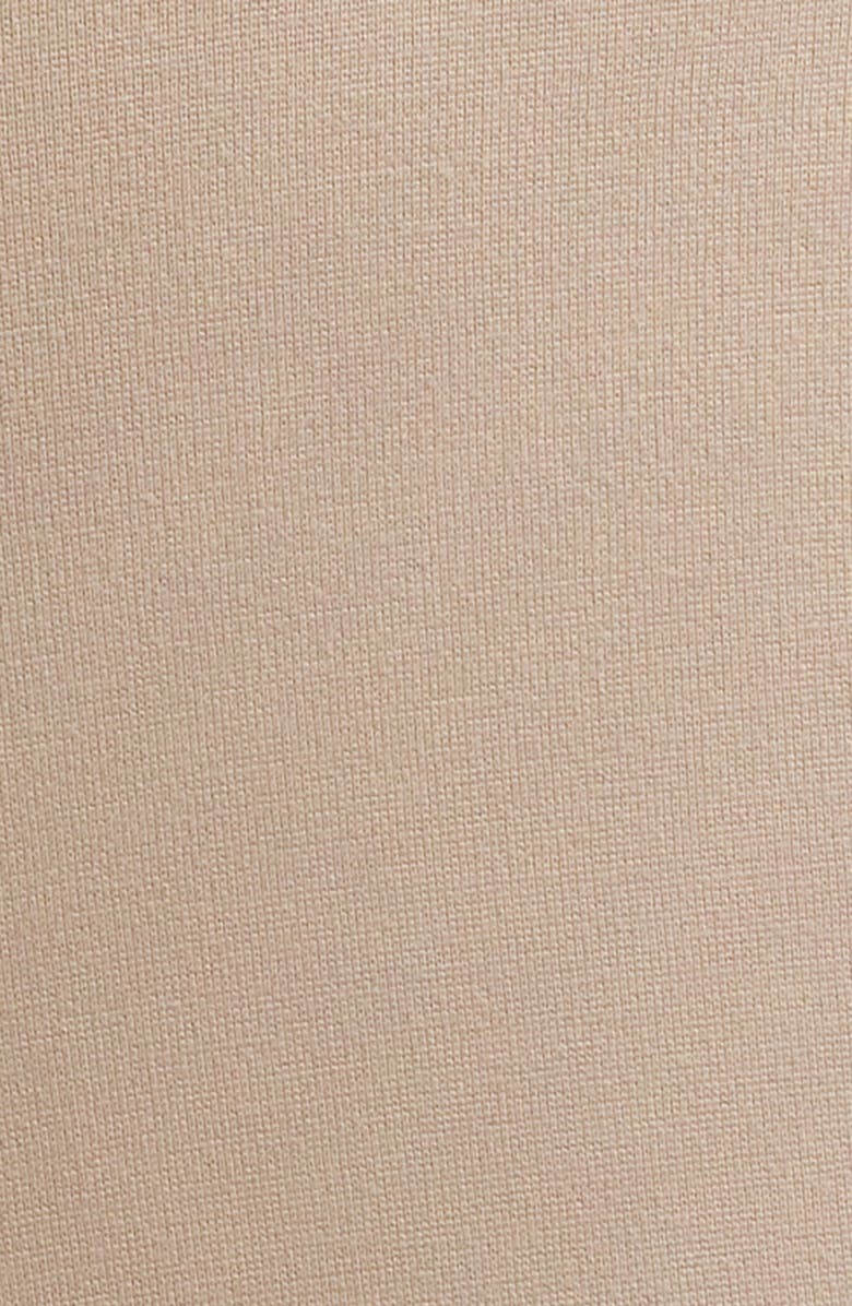 Anne Klein High Waist Pull-On Straight Leg Pants, Alternate, color, Latte