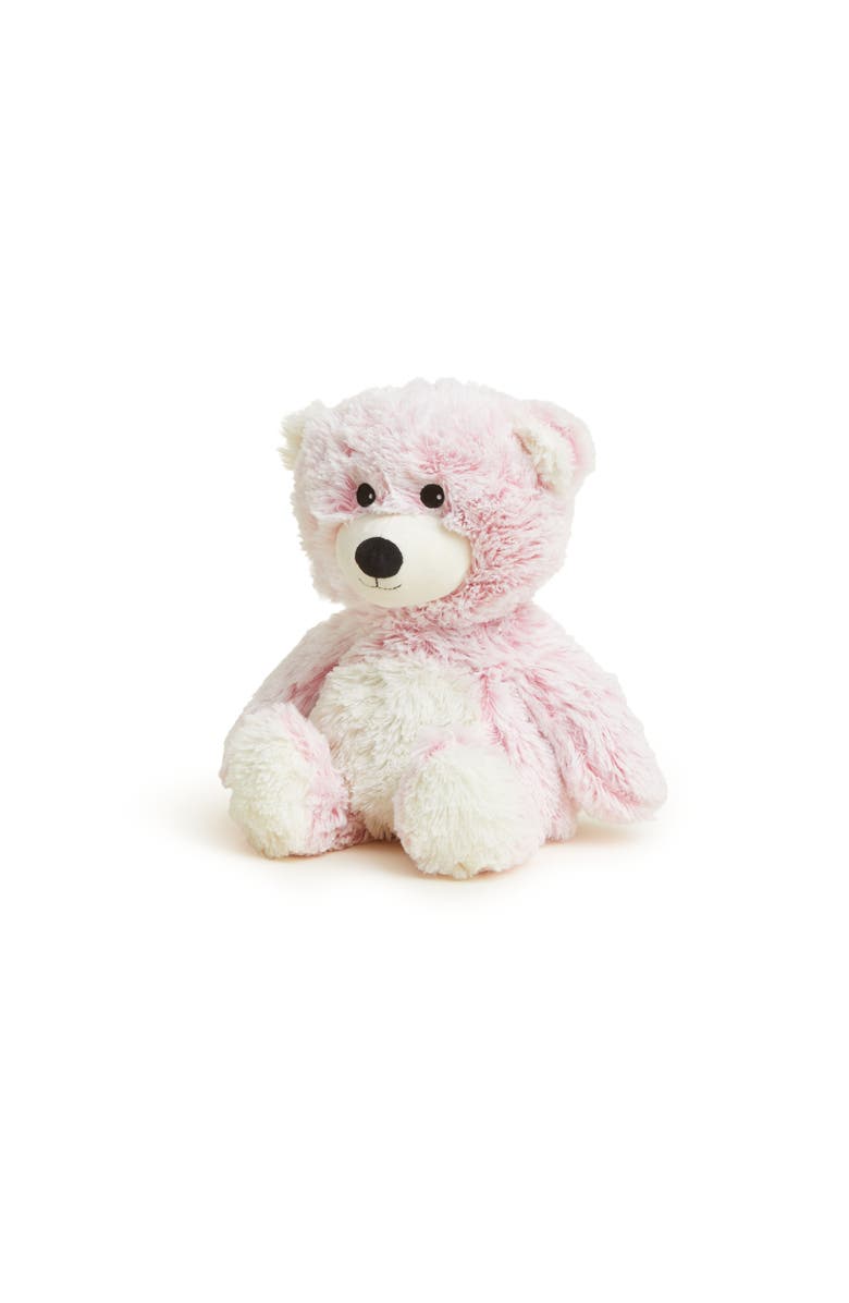 Warmies Marshmallow Pink Bear Plush Toy, Main, color, Light Pastel Pink