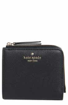 Kate Spade New York leila small pebbled leather wallet