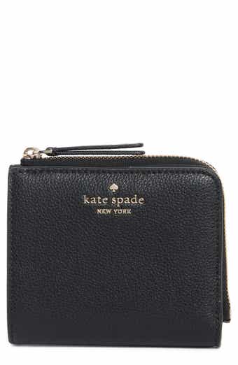 Kate Spade New York leila small pebbled leather wallet