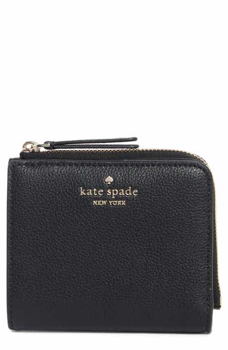 Kate Spade New York leila small pebbled leather wallet