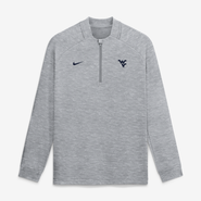 Nike Men's Nike  Gray West Virginia Mountaineers Par Raglan Tri-Blend Therma-FIT Half-Zip Pullover