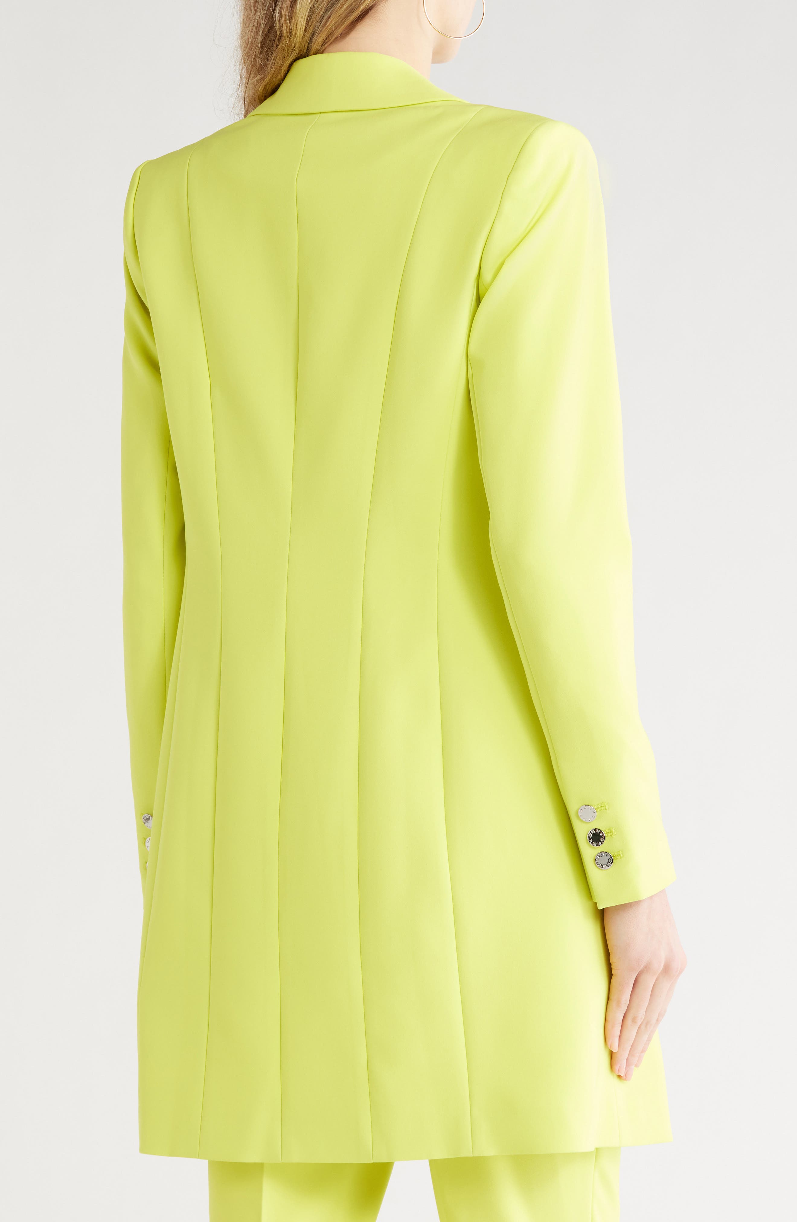 Peak Lapel Topper Blazer - image 2