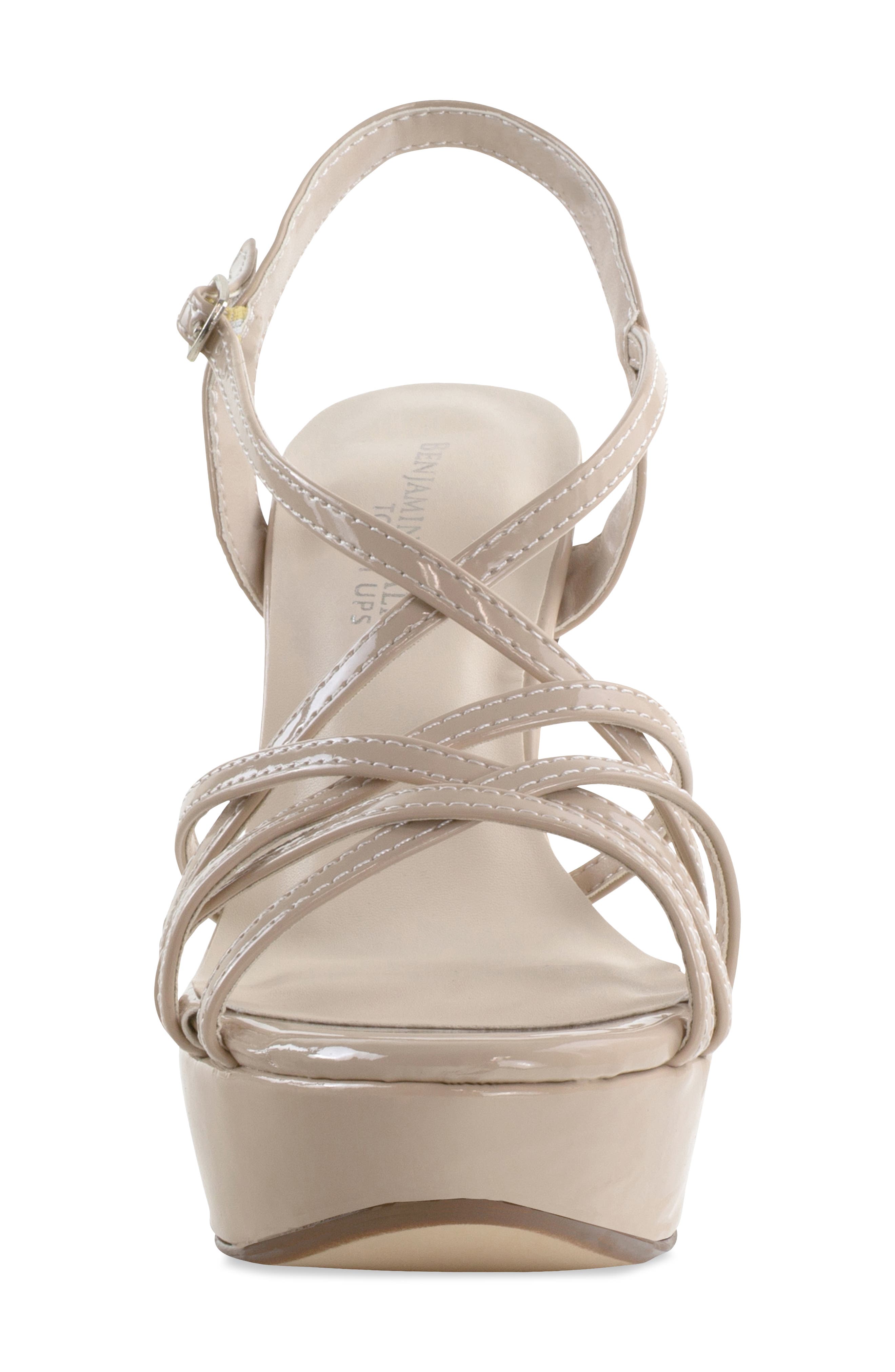 Wren Platform Sandal, Alternate, color, NUDE