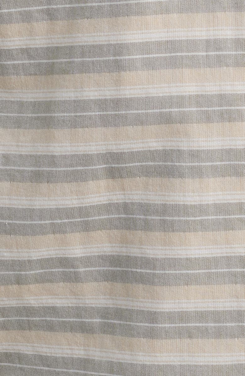 Original Penguin Horizontal Stripe Cotton Button-Up Shirt, Alternate, color,