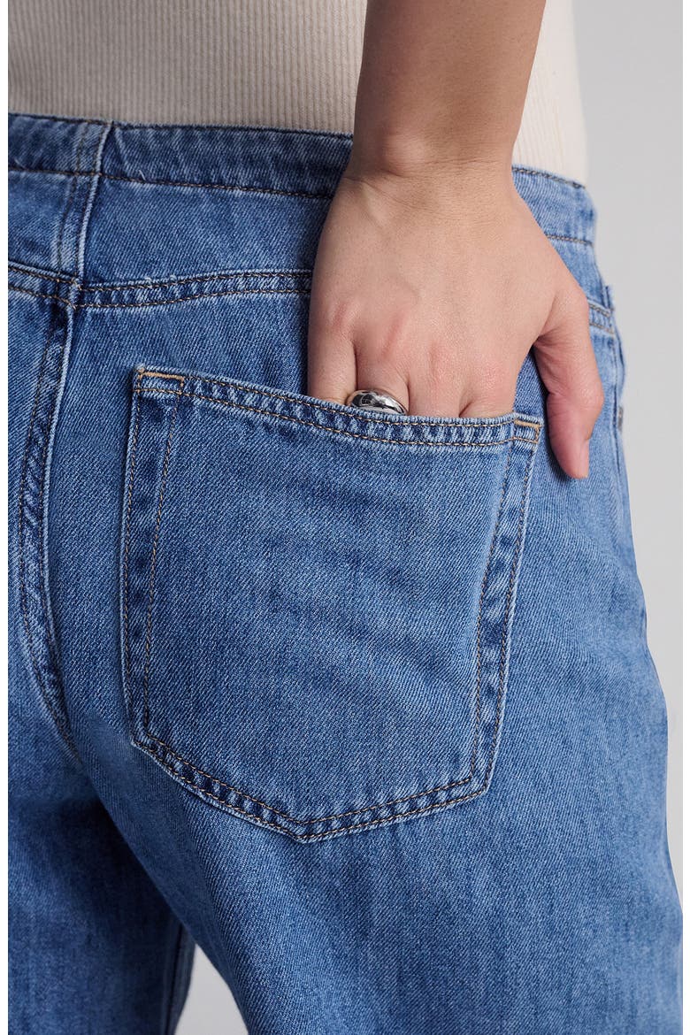 Merly Wide Leg Denim Pants, Alternate, color, MID WELL BLUE