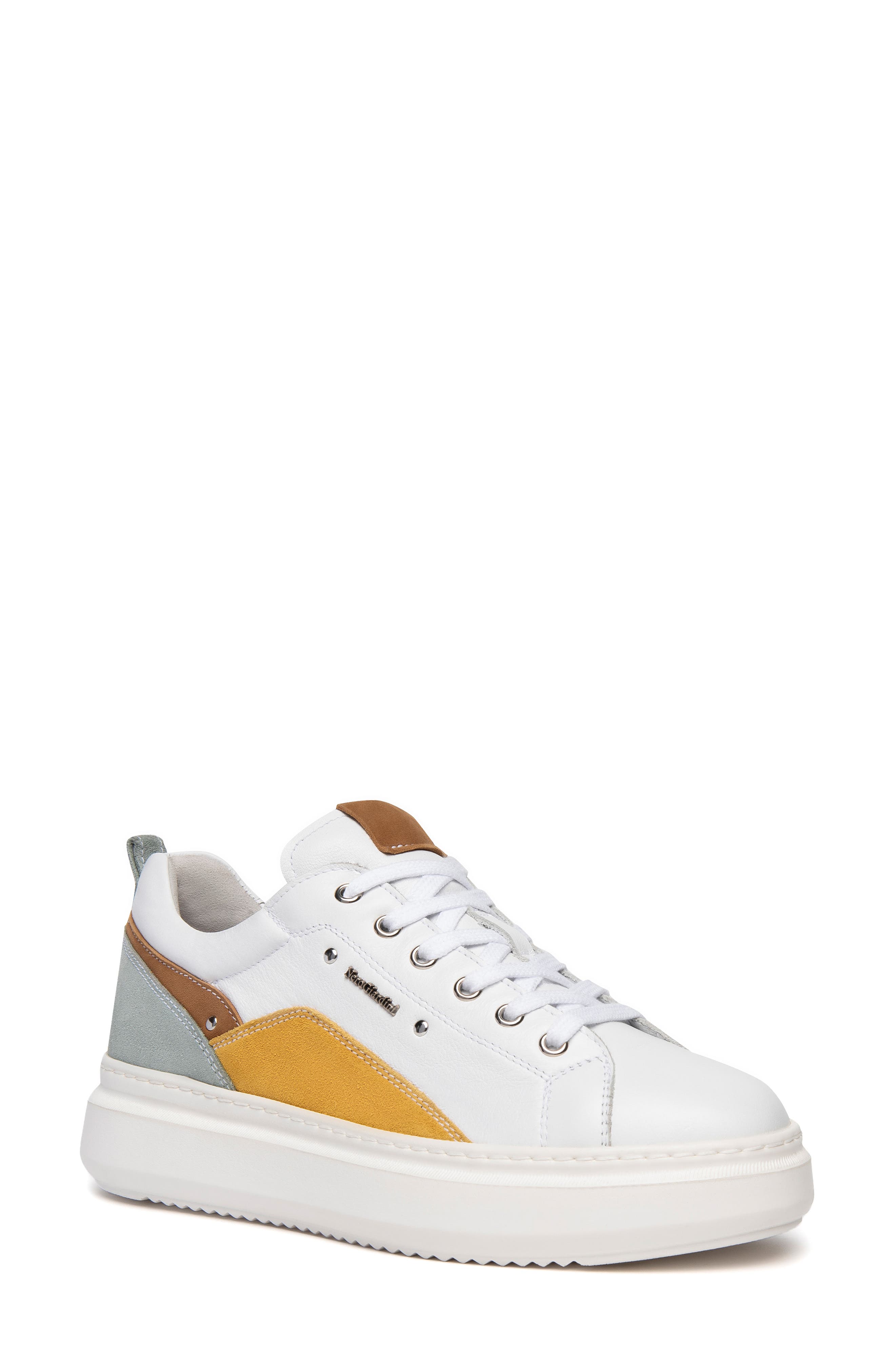 NeroGiardini Retro Colorblock Sneaker, Main, color, 
