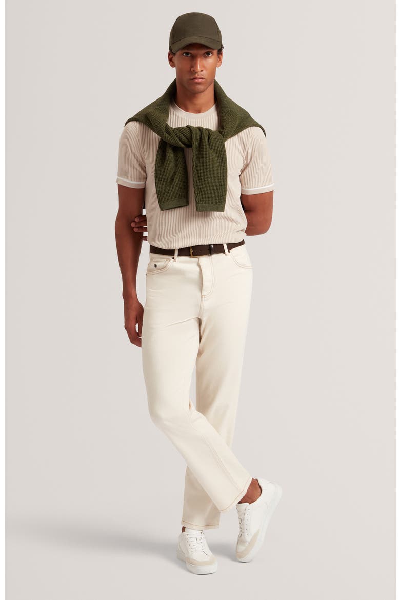 Ivanan Textured T-Shirt, Alternate, color, TAUPE