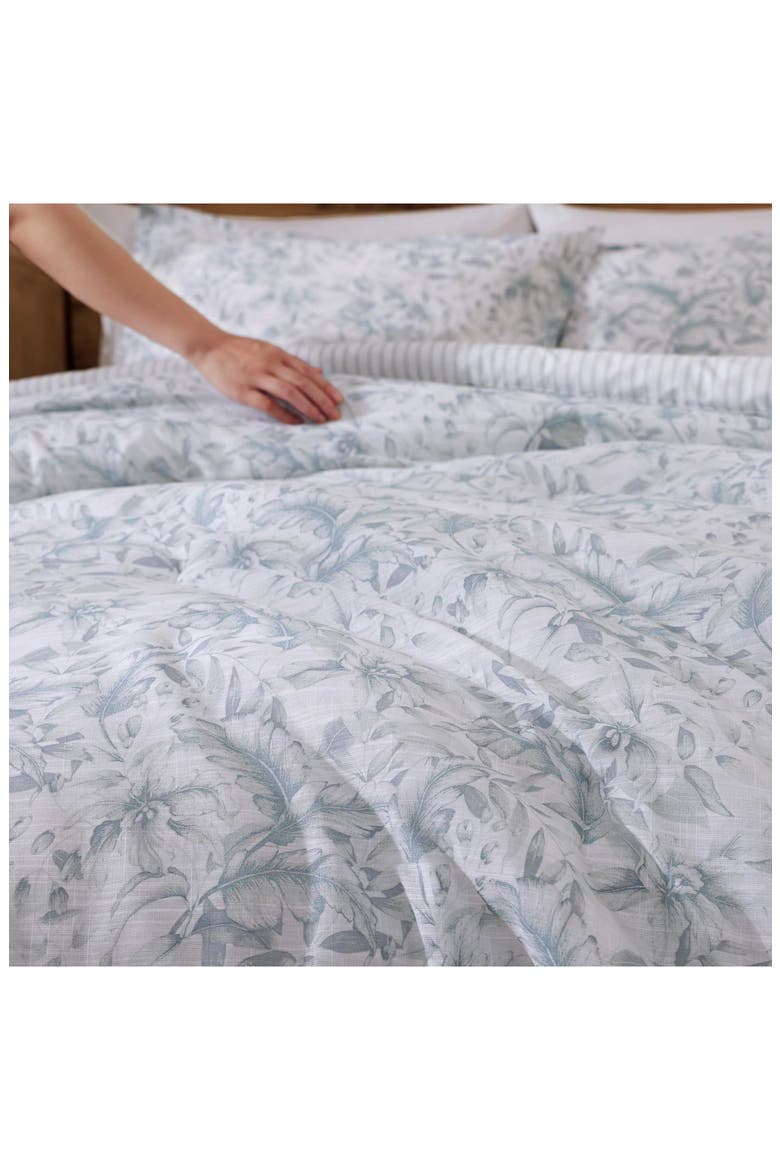 Orchid Bay Cotton Comforter & Sham Set, Alternate, color, WHITE