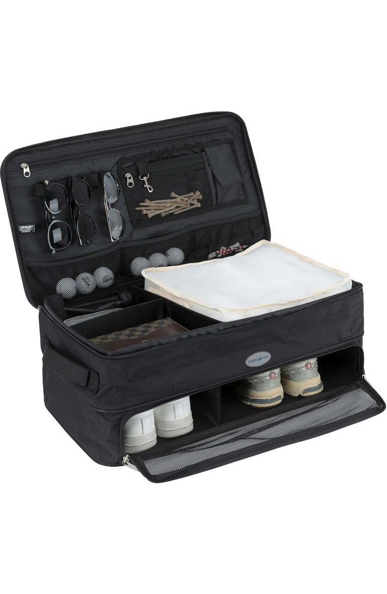 Samsonite Golf Trunk Organizer, Alternate, color, Black/Blue