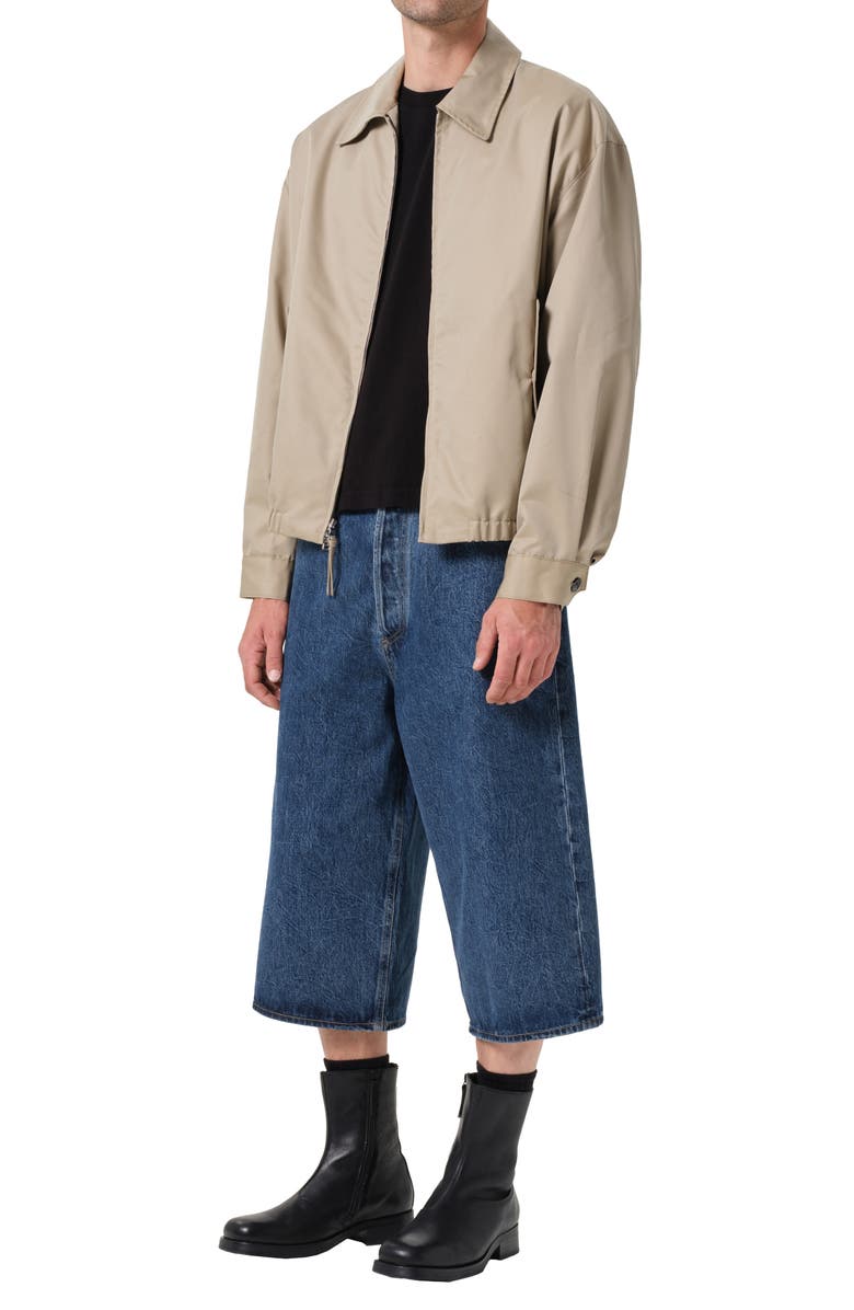 AGOLDE Torrest Harrington Jacket, Alternate, color, Khaki (Light Tan)