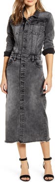 Wash Lab Denim Piece Dyed Denim Dress