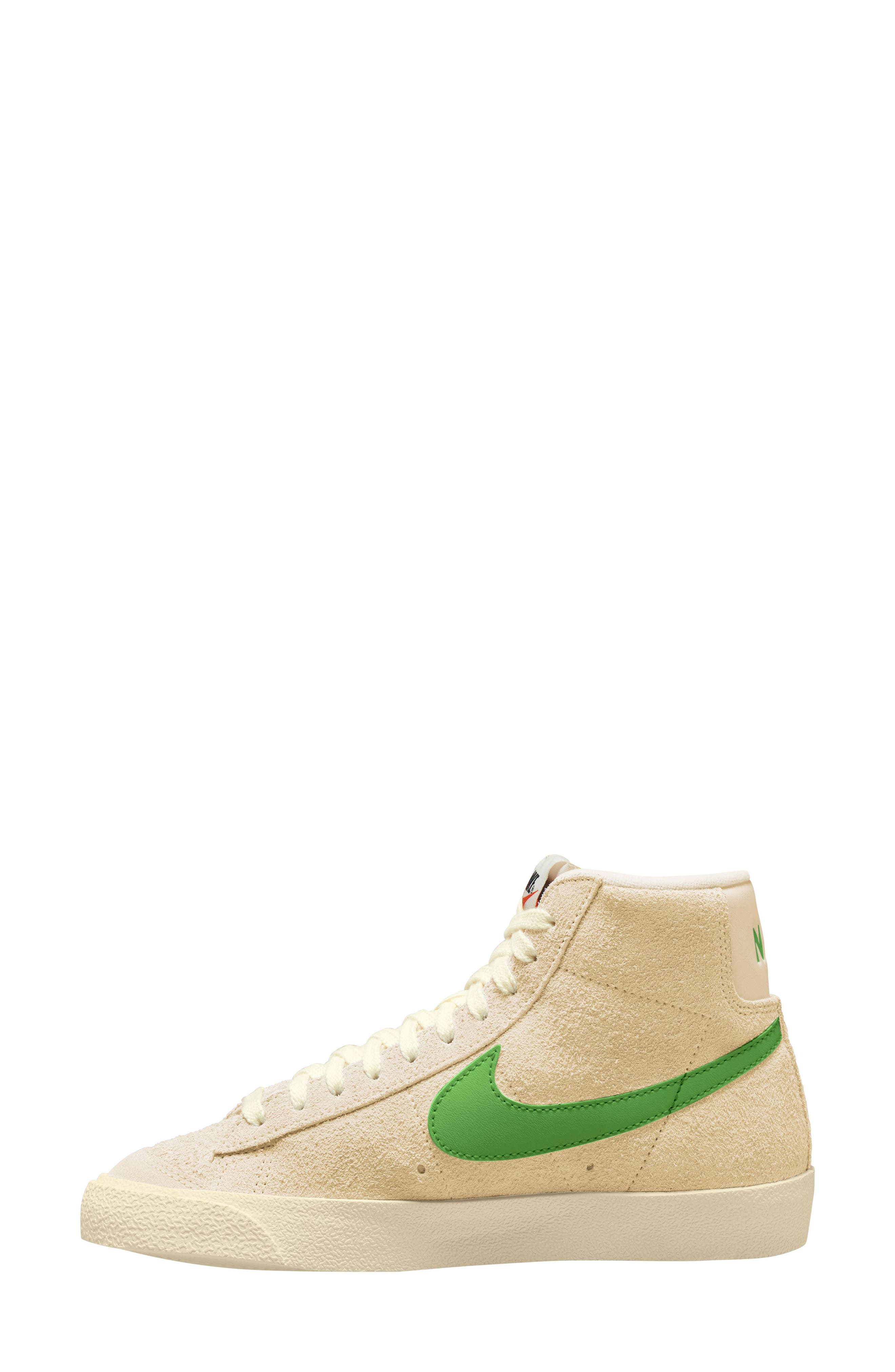 Nike Blazer Mid '77 Vintage Sneaker, Alternate, color, Muslin/ Coconut/ Green