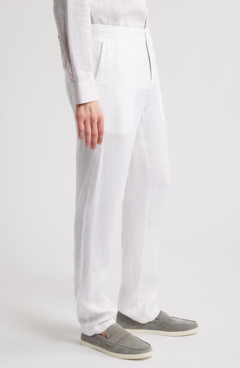 Bugatchi Tristan Drawstring Linen Pants, Alternate, color, 