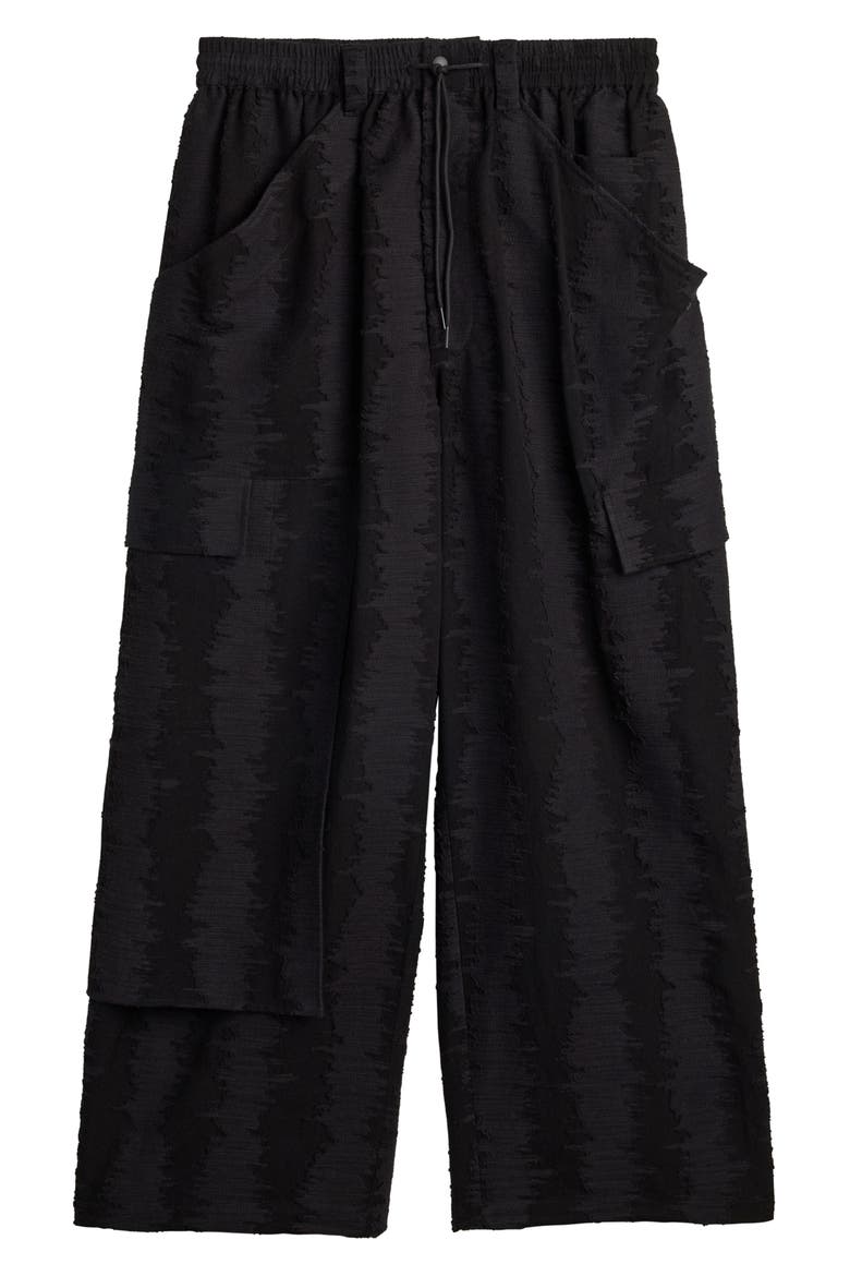 Deco Stitch Cargo Pants, Main, color, BLACK