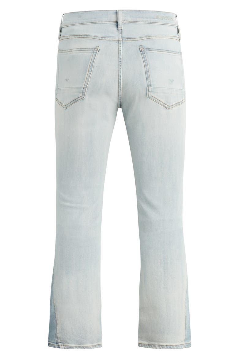 Walker Inset Kick Flare Jeans, Alternate, color, SUNLIGHT