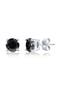 Men's 7mm Round Cubic Zirconia Stud Earrings
