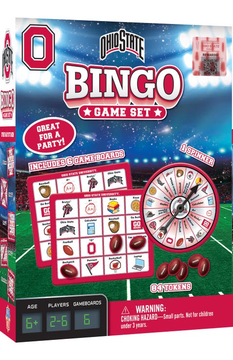 Ohio State Buckeyes NCAA Bingo Game