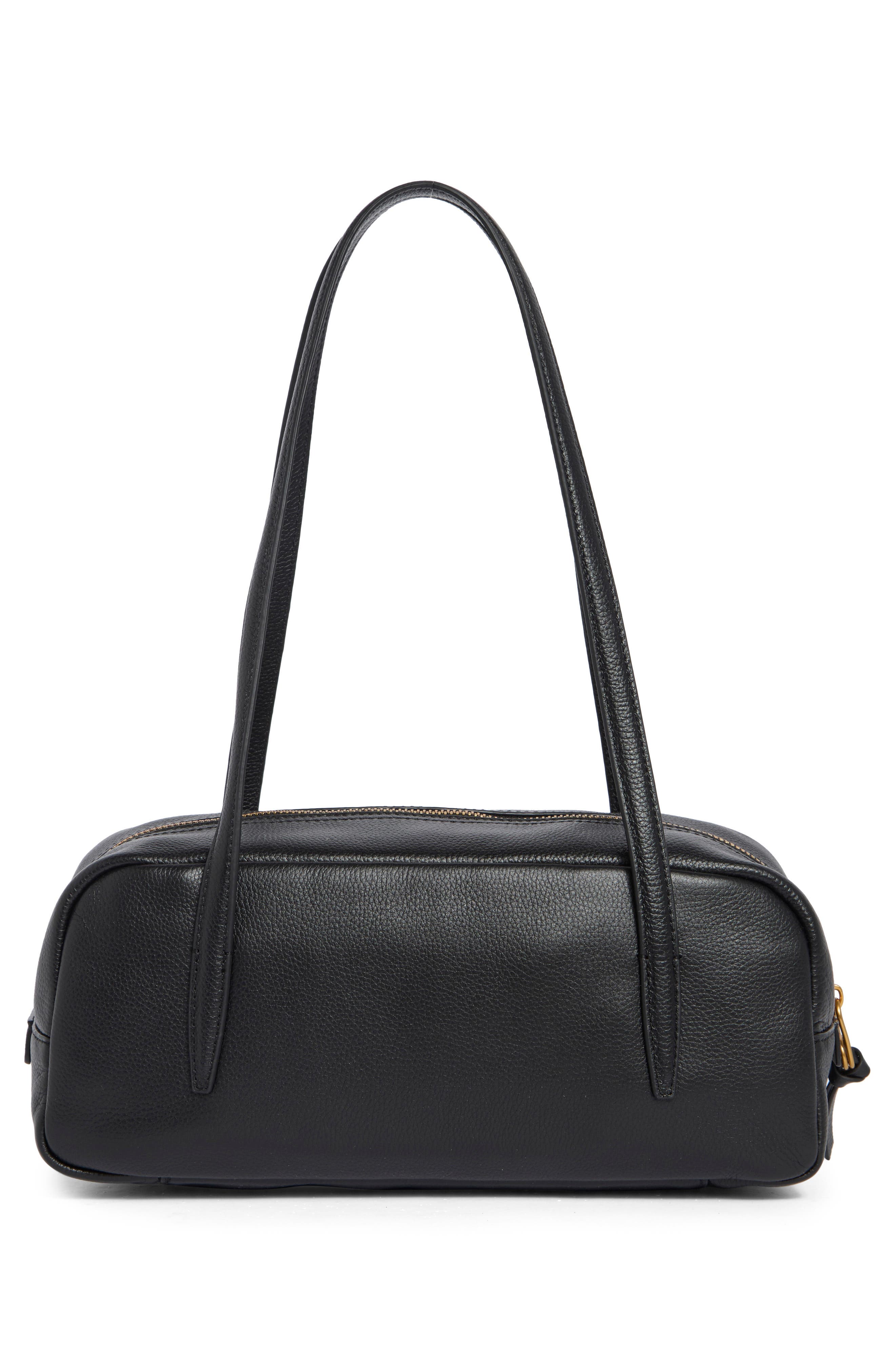 rag & bone Bryant East/West Satchel Bag, Alternate, color, Black