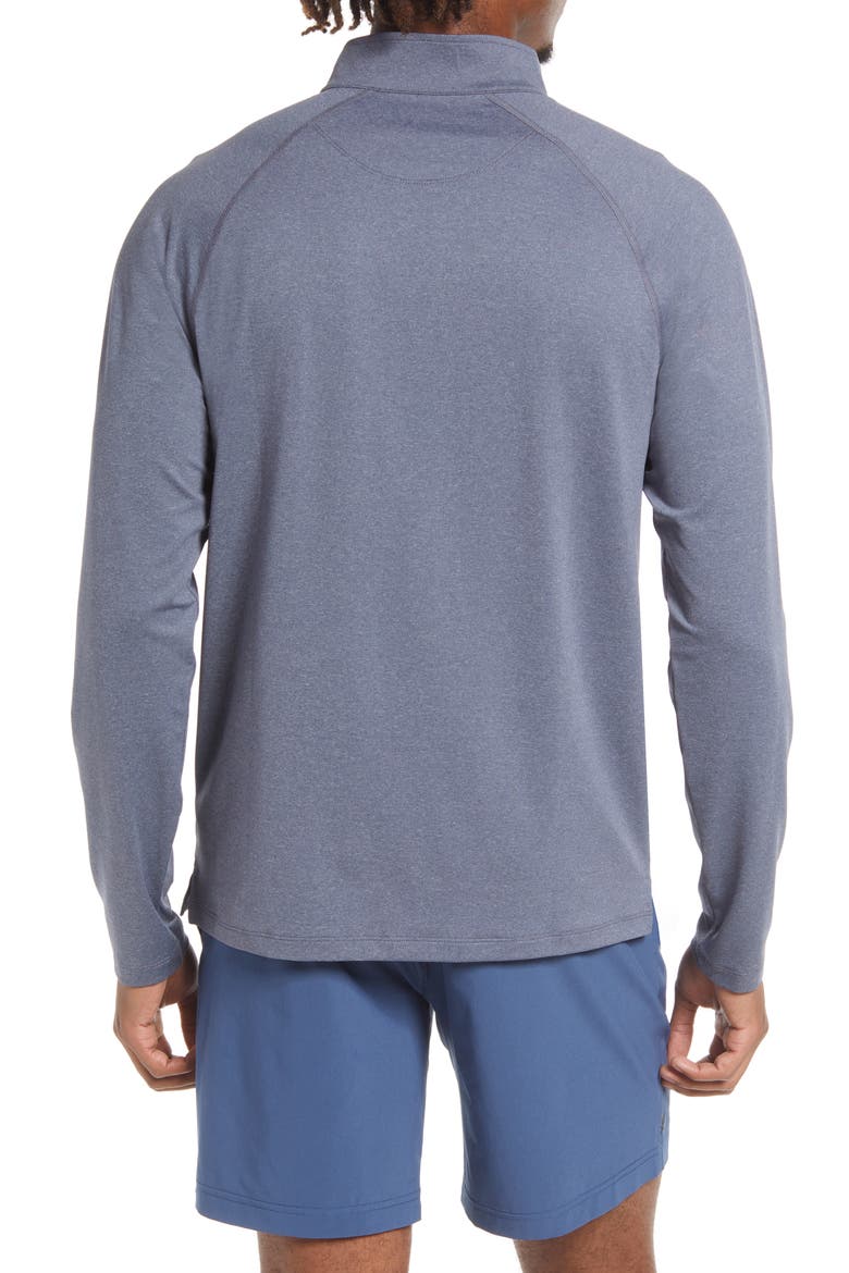 Workout Quarter Zip Sweatshirt, Alternate, color, NAVY