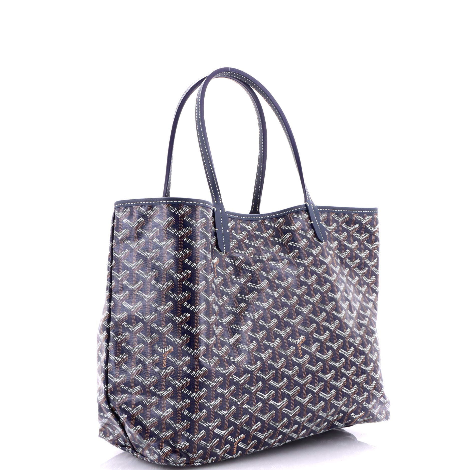 Pre-Owned Goyard Saint Louis Tote Coated Canvas PM, Alternate, color, 