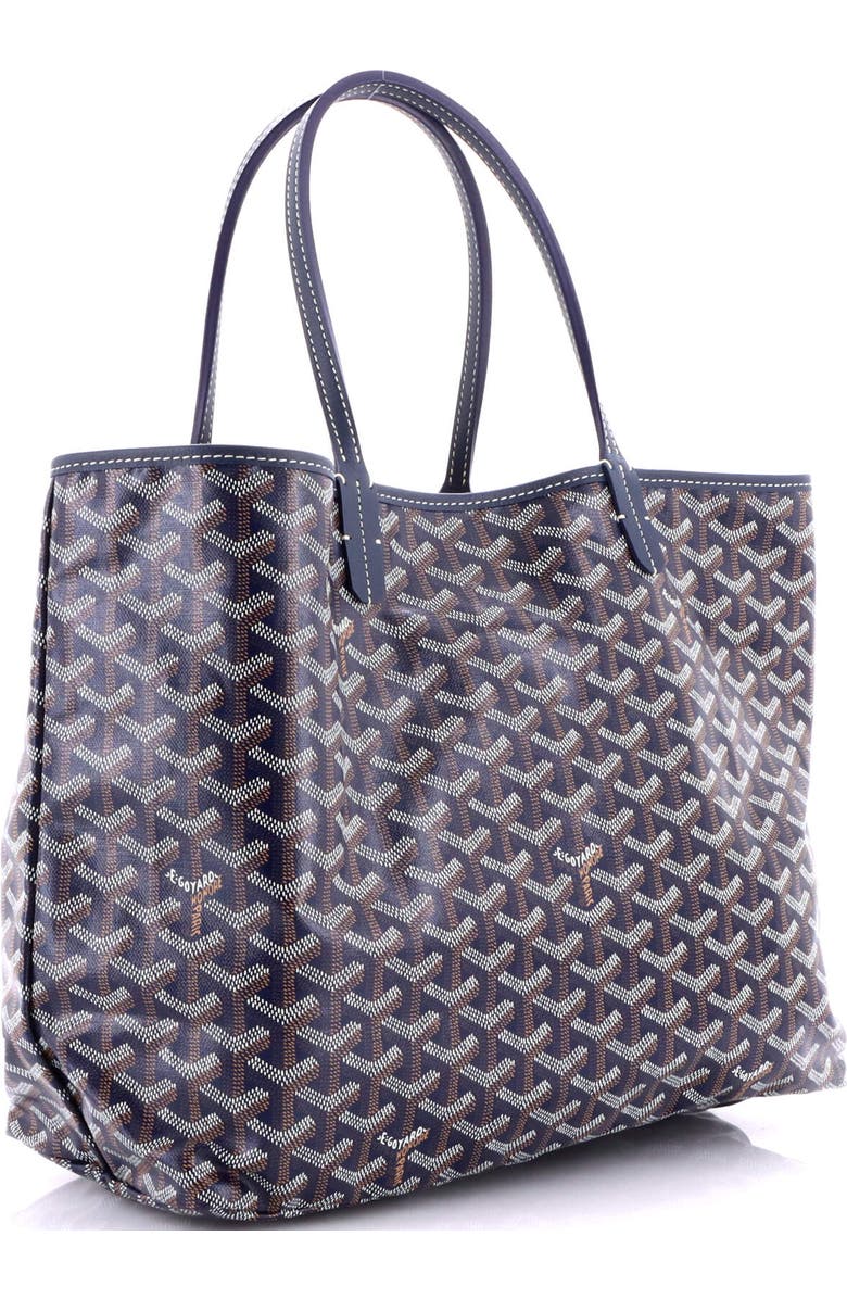 Pre-Owned Goyard Saint Louis Tote Coated Canvas PM, Alternate, color, Blue
