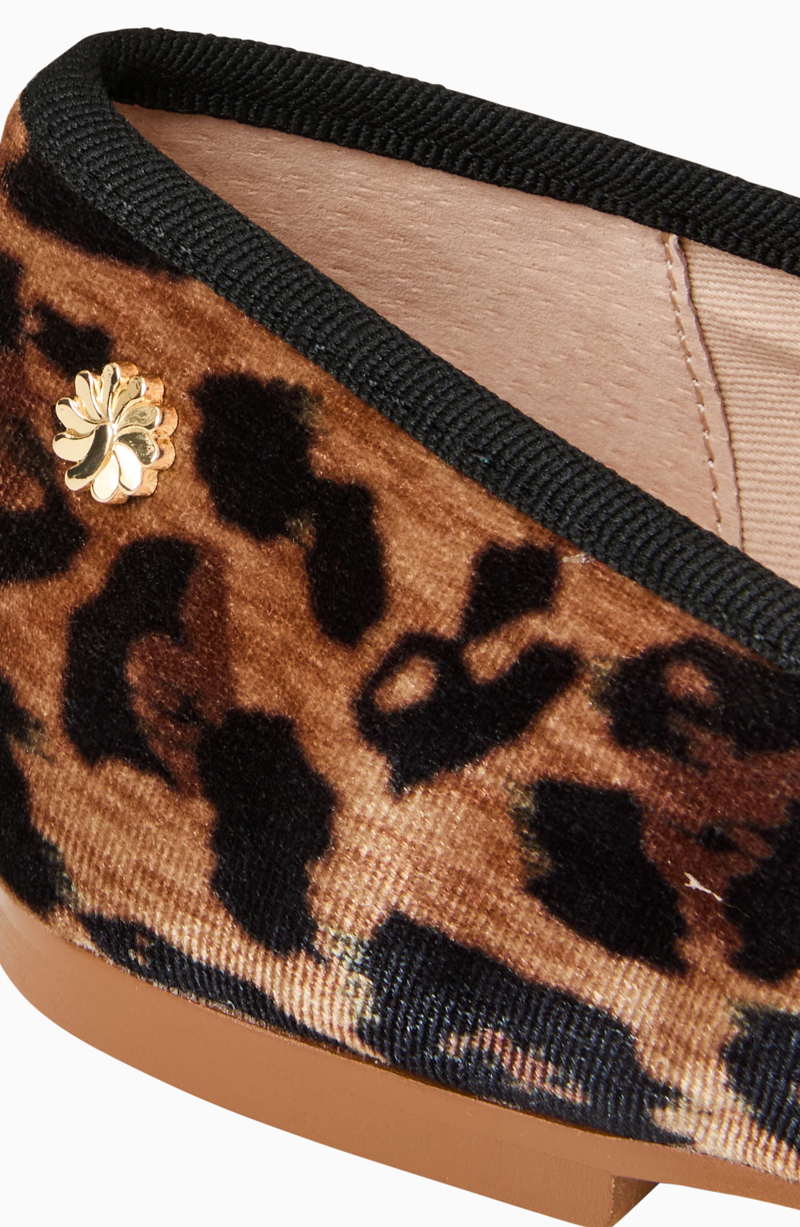 Jack Rogers Bettie Velvet Ballet Flat, Alternate, color, 