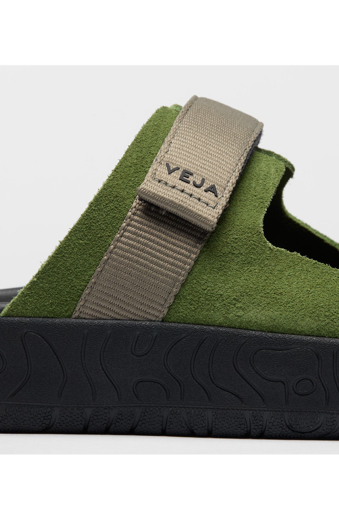Arpoador Slide Sandal, Alternate, color, MILITARY KHAKI BLACK