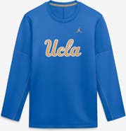 Jordan Brand Men's Jordan Brand Blue UCLA Bruins 2026 Sideline Coaches Therma-FIT Long Sleeve Top