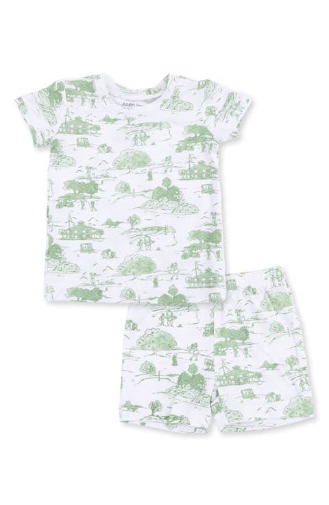 Golf Toile Top & Shorts Set