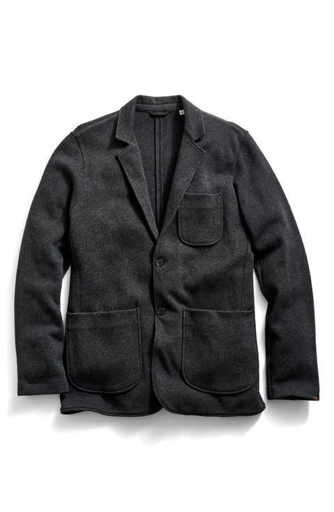 Heathered Knit Sport Coat