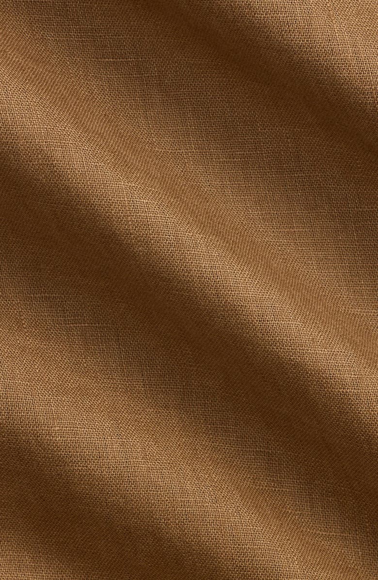 Polo Ralph Lauren Classic Fit Linen Button-Down Shirt, Alternate, color, Rl Brown