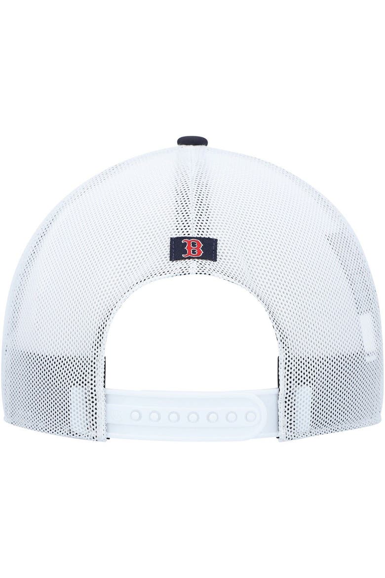 Men's '47 Navy/White Boston Red Sox Spring Training Burgess Trucker Adjustable Hat, Alternate, color, Navy