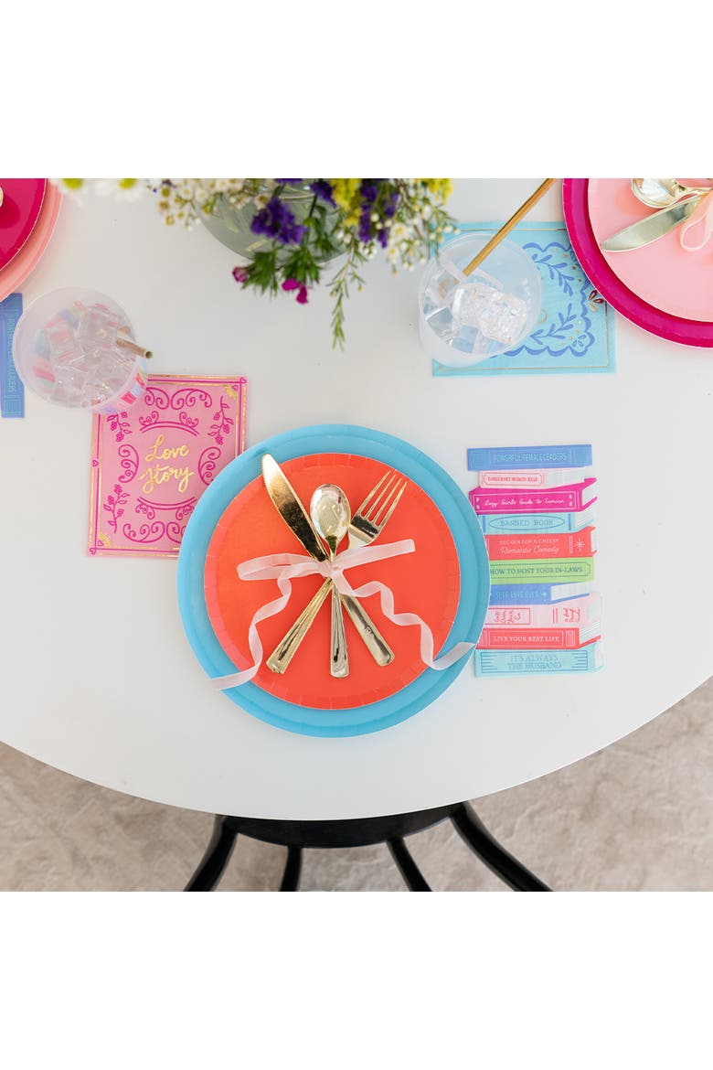 Book Club Guest Napkins, Alternate, color, Assorted Pre-Pack