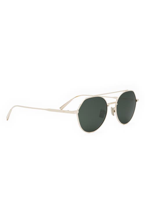 Dior The Blacksuit R6u 54mm Geometric Sunglasses In Green