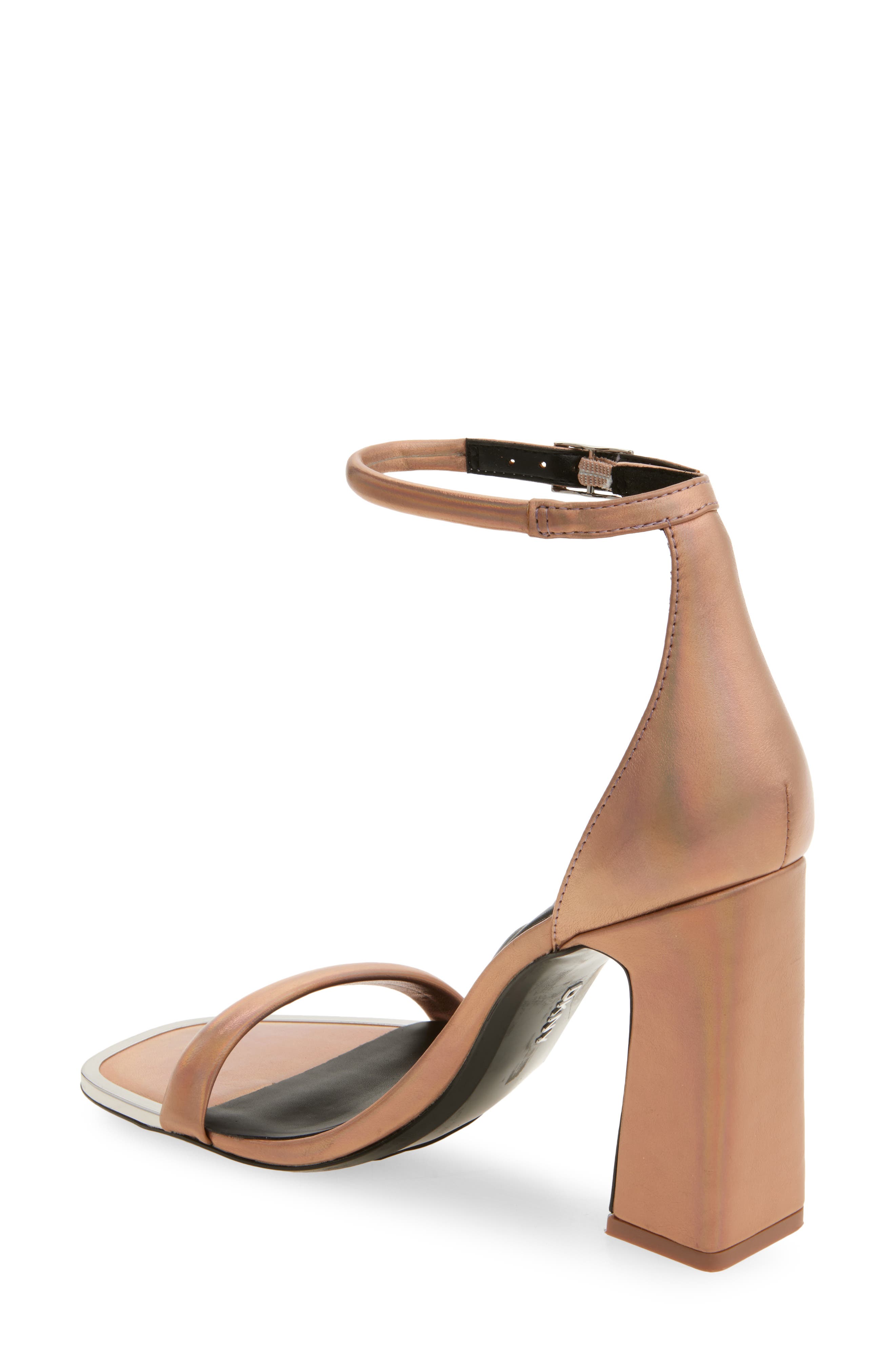 Walker Ankle Strap Sandal, Alternate, color, ROSE GOLD