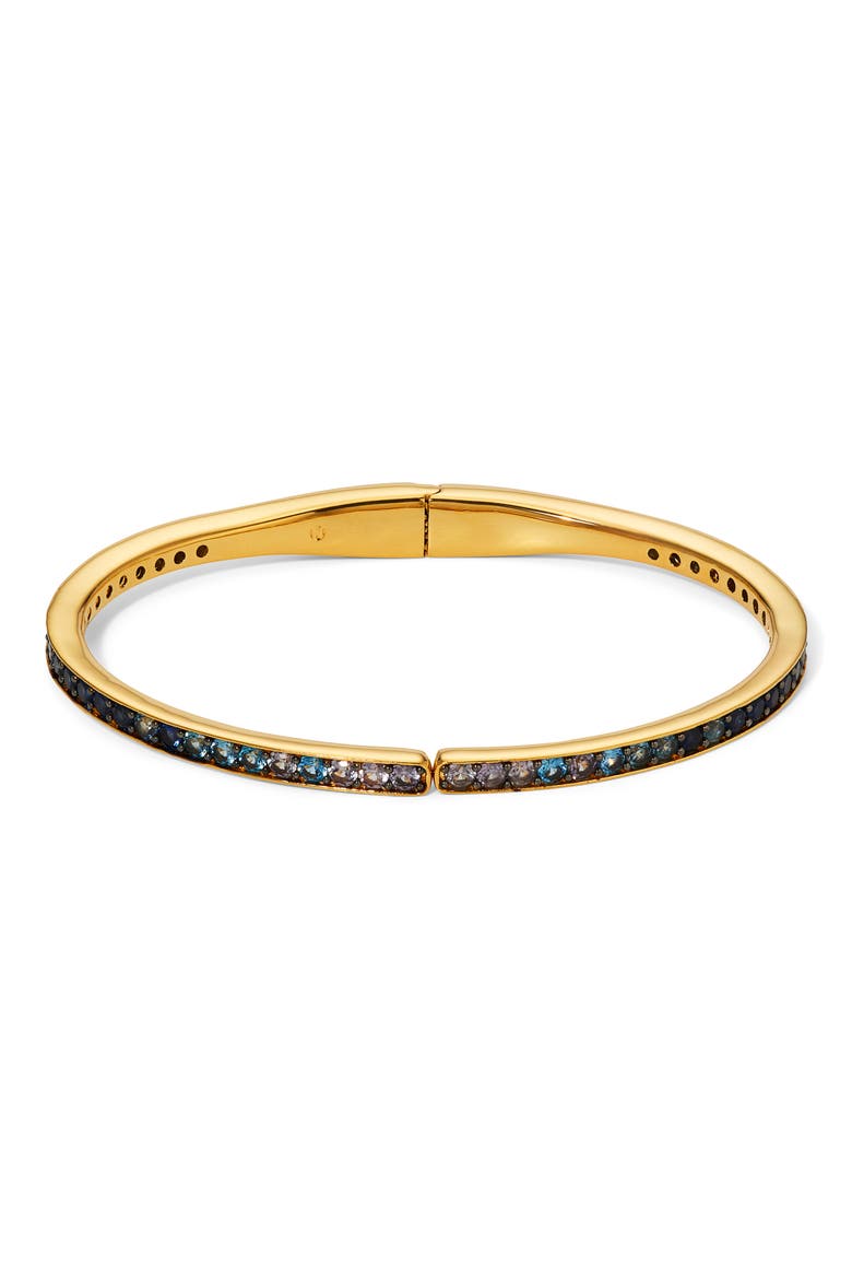 Crystal Bangle, Main, color, GOLD