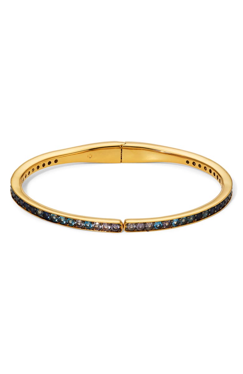 Nadri Crystal Bangle, Main, color, Gold