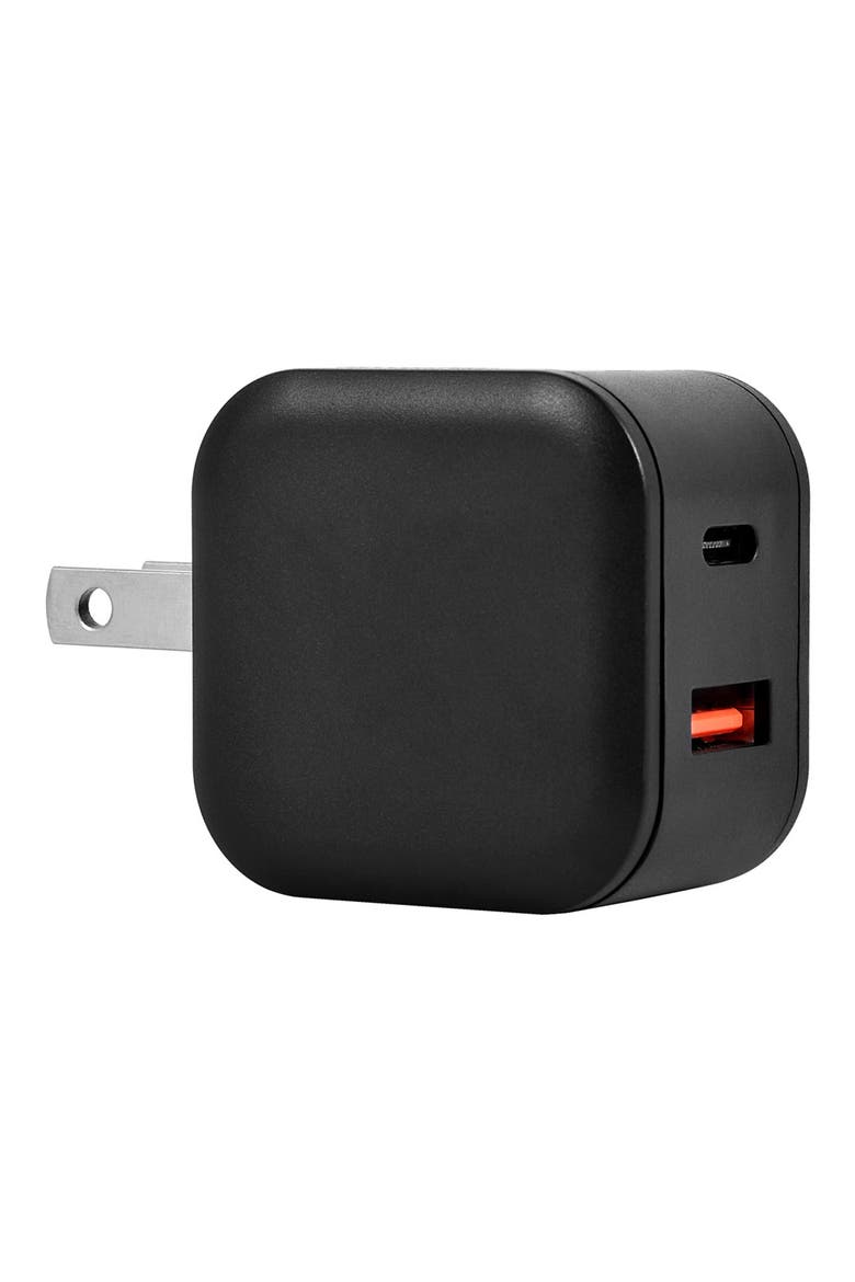 Ultra Compact PD20 Wall Charger, Main, color, BLACK