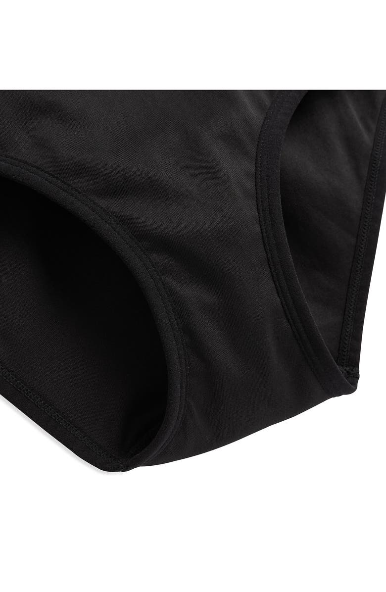 TomboyX Tucking Bikini Hipster Briefs, Alternate, color, Black