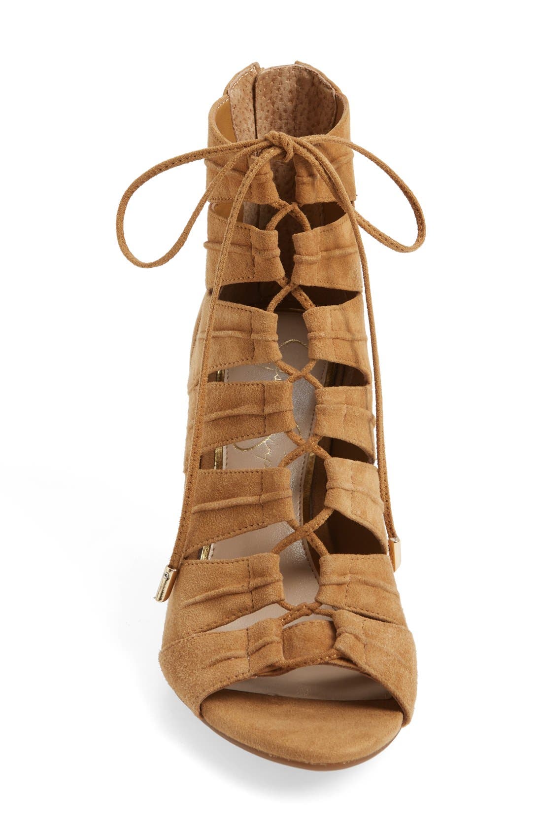 Jessica Simpson 'Mahiri' Ghillie Open Toe Bootie, Alternate, color, 