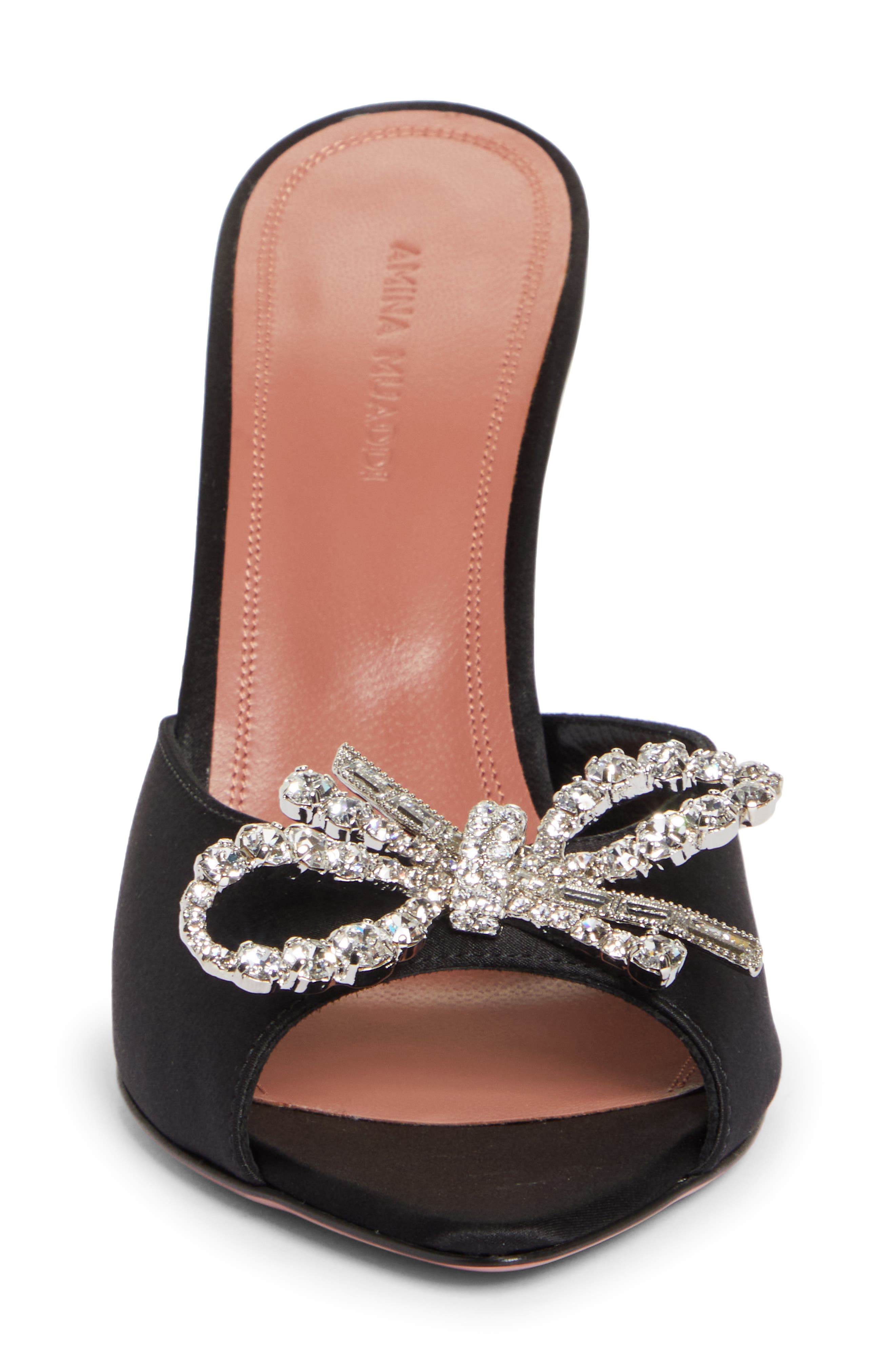 Amina Muaddi Rosie Pointed Toe Slide Sandal, Alternate, color, 