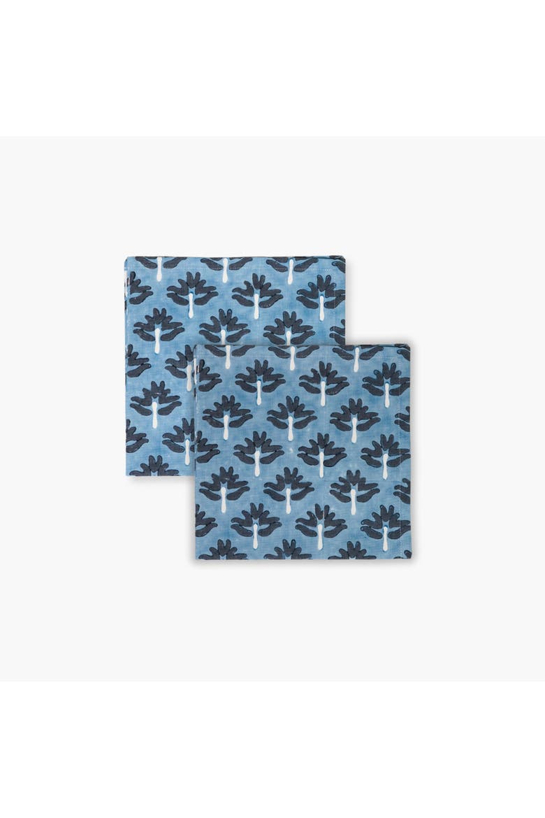 Zeenat Table Napkin, Main, color, Steel Blue