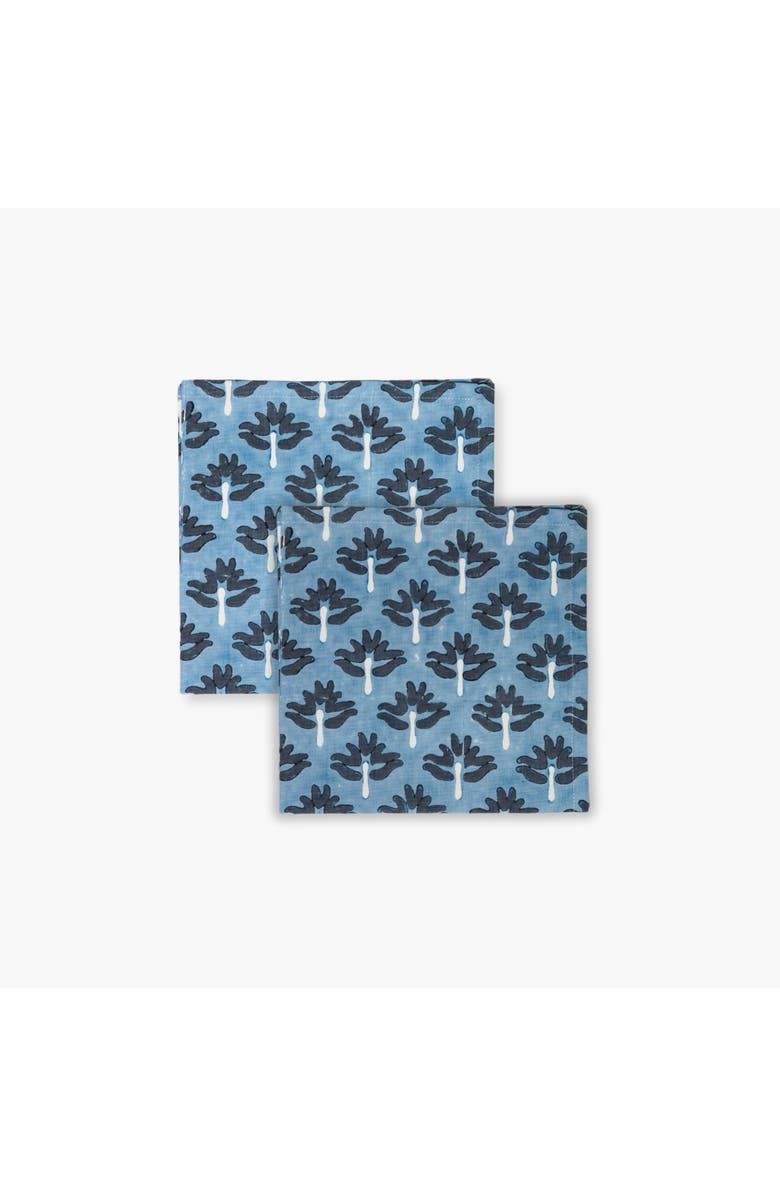 Banyan & Birch Zeenat Table Napkin, Main, color, Steel Blue