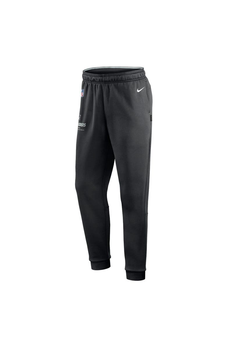 Nike Men's Nike Black Las Vegas Raiders Sideline Logo Performance Pants, Alternate, color, Black