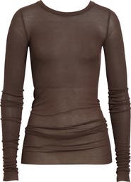 Rick Owens Rib Long Sleeve T-Shirt