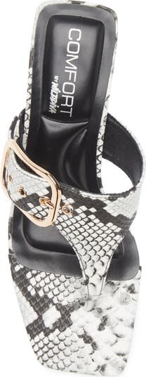Merasa Heeled Slide Sandal