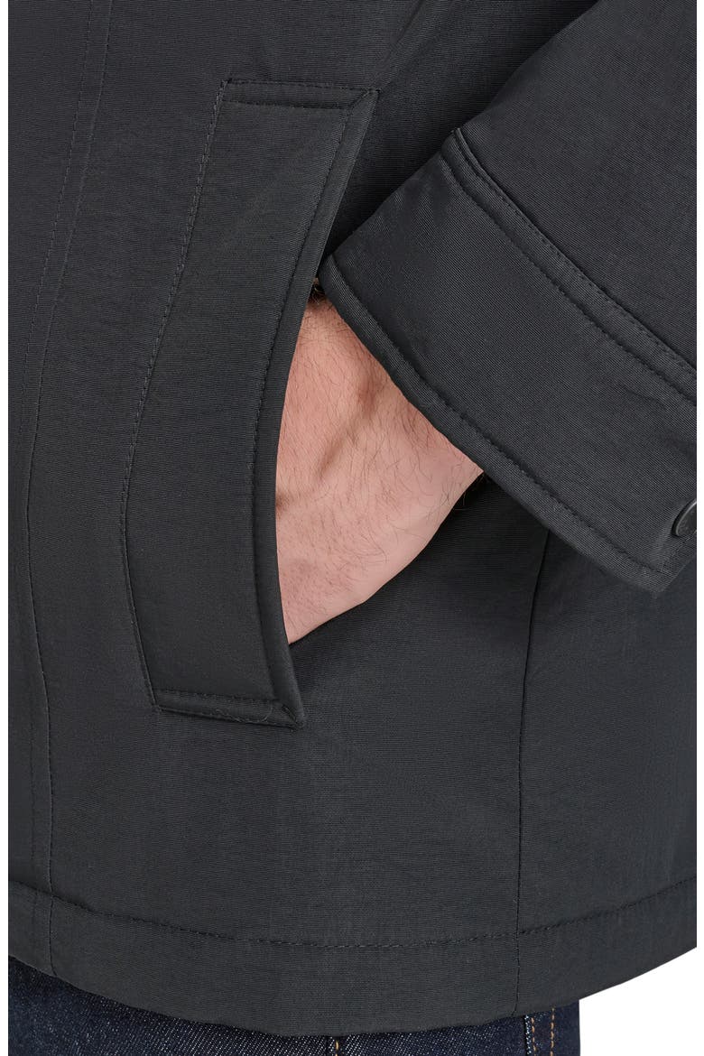 Hooded Waterproof Field Jacket, Alternate, color, BLACK