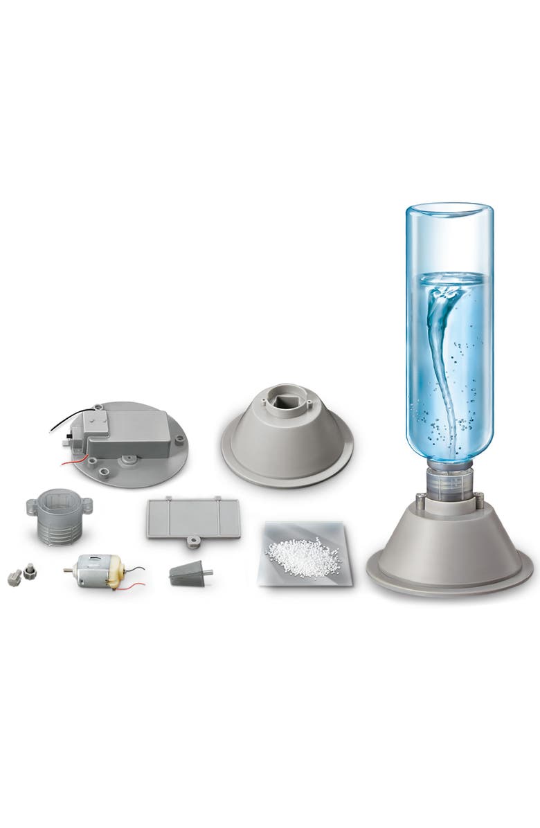 4M Kidzlabs Tornado Maker Diy Batterypowered Water Tornado, Stem Science, Alternate, color, Multicolored